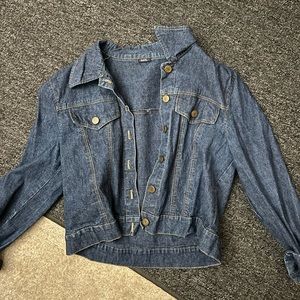 Crop Jean Jacket